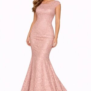 Beverly Hills Polo Club Blush Maxi Dress